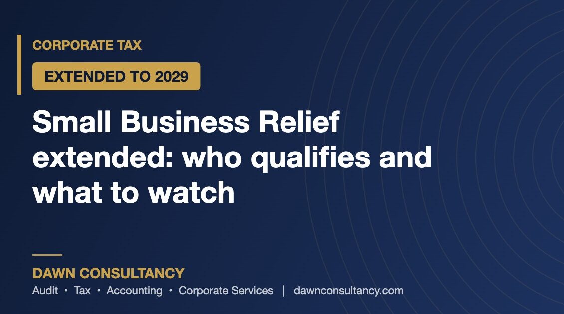 UAE Small Business Relief extended to 2029